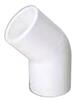 1IN 45 D PVC ELBOW SXS 417-010 035483 - PVC Pipe and Fittings